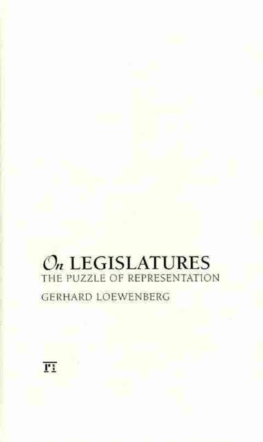 Book cover of: On Legislatures. By: Gerhard Loewenberg