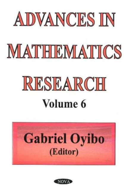 Advances in Mathematics Research