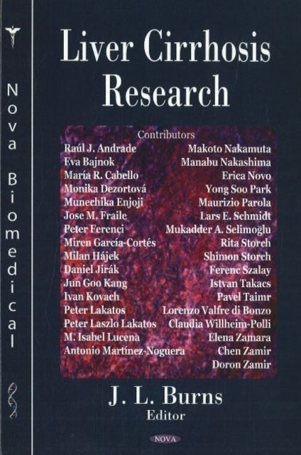Book cover of: Liver Cirrhosis Research. By: John L. Burns