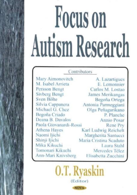Book cover of: Focus on Autism Research. By: O. T. Ryaskin