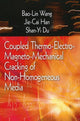 Book cover of: Coupled Thermo-Electro-Mangneto-Mechanical Cracking of Non-Homogenous Media. By: Bao-lin Wang