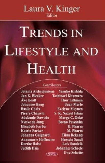 Book cover of: Trends in Lifestyle & Health. By: Laura V. Kinger