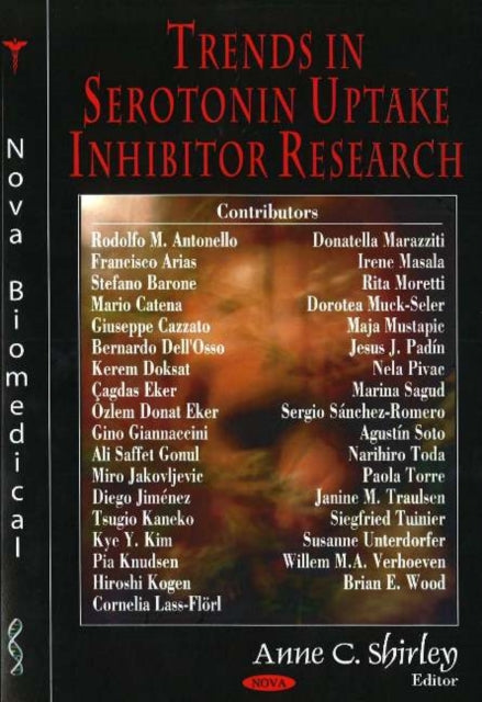 Book cover of: Trends in Serotonin Reuptake Inhibitor Research