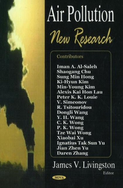 Book cover of: Air Pollution. By: James V. Livingston