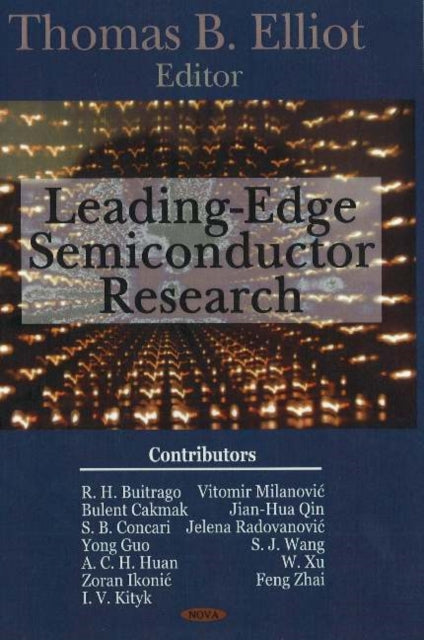 Book cover of: Leading-Edge Semiconductor Research