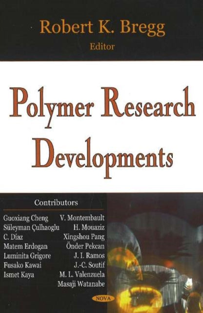 Book cover of: Polymer Research Developments