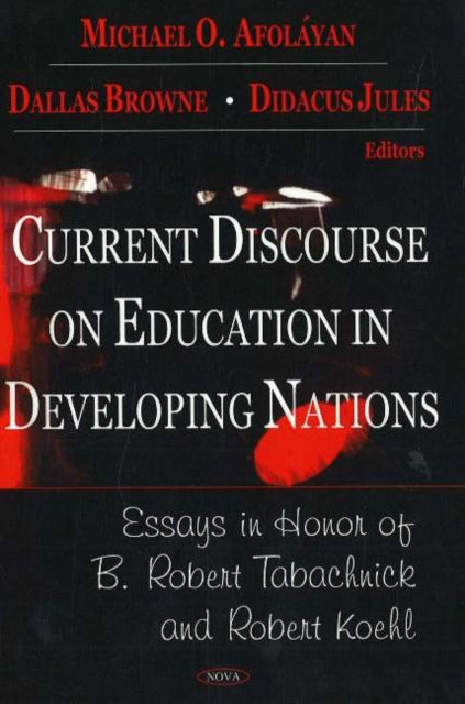 Book cover of: Current Discourse on Education in Developing Nations