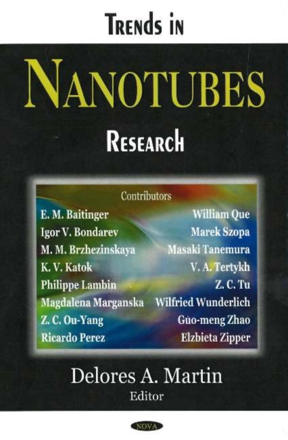 Book cover of: Trends in Nanotubes Research