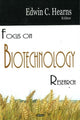 Book cover of: Focus on Biotechnology Research. By: Edwin C. Hearns