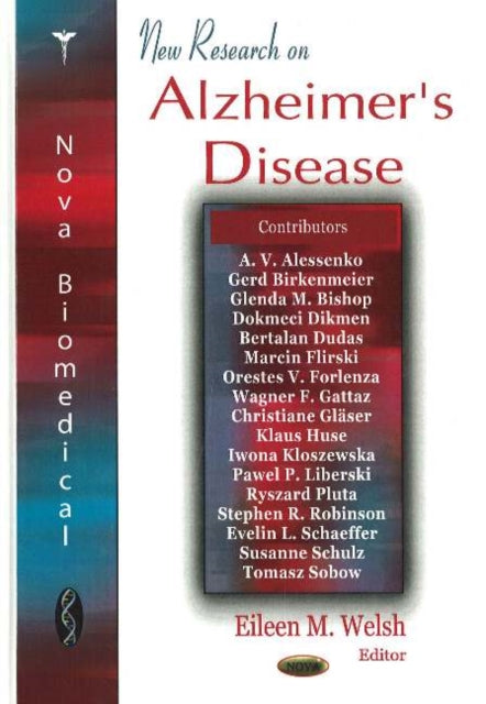 Book cover of: New Research on Alzheimer's Disease