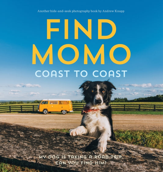 Book cover of: Find Momo Coast to Coast. By: Andrew Knapp