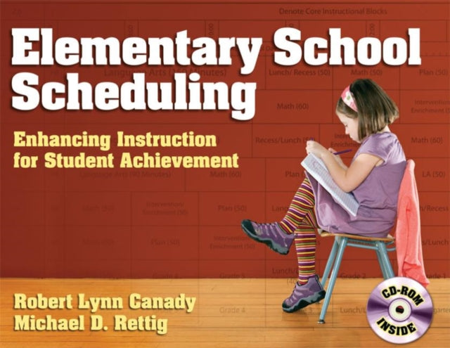 Book cover of: Elementary School Scheduling. By: Robert Lynn Canady