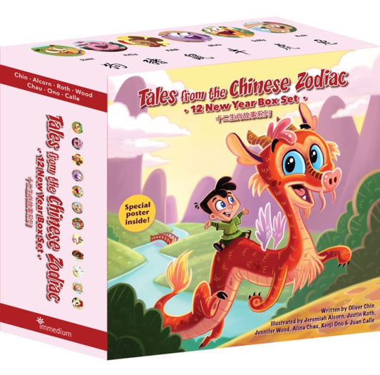 Book cover of: Tales from the Chinese Zodiac. By: Oliver Chin