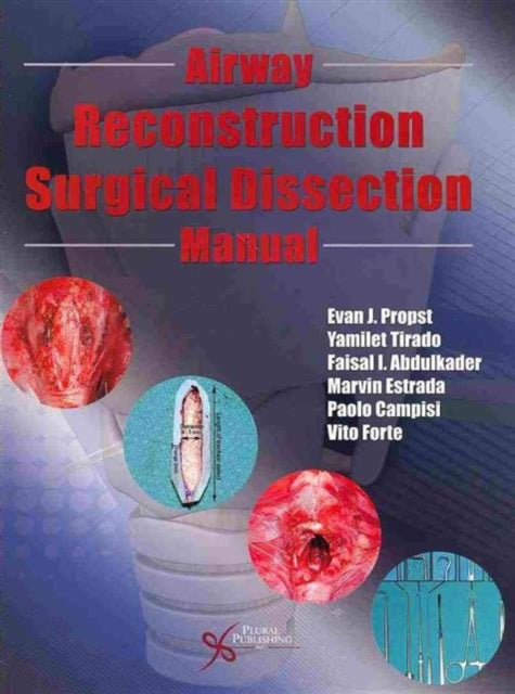Book cover of: Airway Reconstruction Surgical Dissection Manual. By: Evan J. Propst