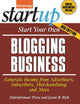 Book cover of: Start Your Own Blogging Business. By: Jason Rich