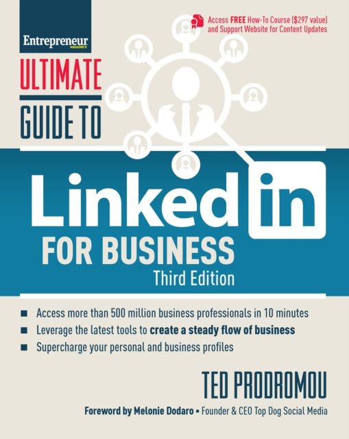 Book cover of: Ultimate Guide to LinkedIn for Business. By: Ted Prodromou