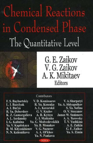 Chemical Reactions in Condensed Phase