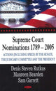 Book cover of: Supreme Court Nominations 1789-2005. By: Denis Steven Rutkus