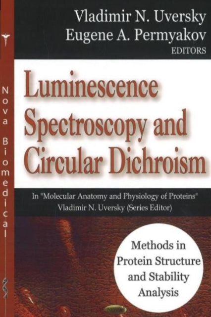 Book cover of: Luminescence Spectroscopy & Circular Dichroism