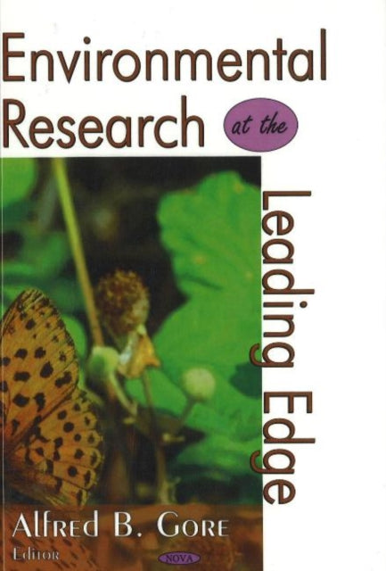 Book cover of: Environmental Research at the Leading Edge. By: Alfred B. Gore