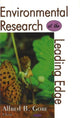 Book cover of: Environmental Research at the Leading Edge. By: Alfred B. Gore