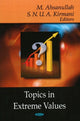 Book cover of: Topics in Extreme Values. By: M. Ahsanulah
