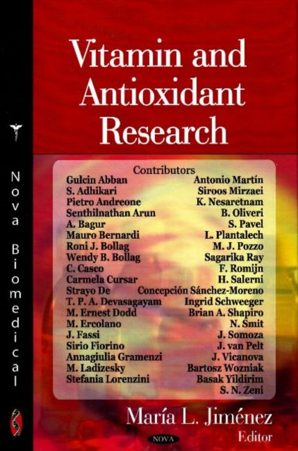 Book cover of: Vitamin & Antioxidant Research