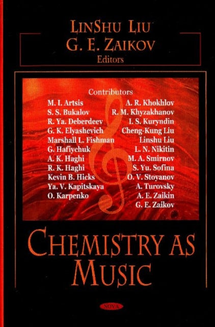 Book cover of: Chemistry as Music