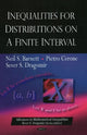 Book cover of: Inequalities for Distributions on a Finite Interval. By: Neil S. Barnett
