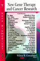 Book cover of: New Gene Therapy & Cancer Research. By: Wilma B. Gustafsson