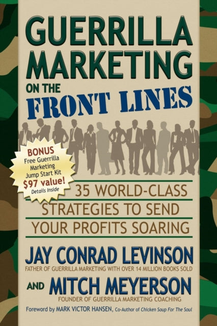 Book cover of: Guerrilla Marketing on the Front Lines