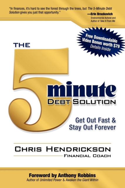 Book cover of: 5-Minute Debt Solution. By: Chris Hendrickson