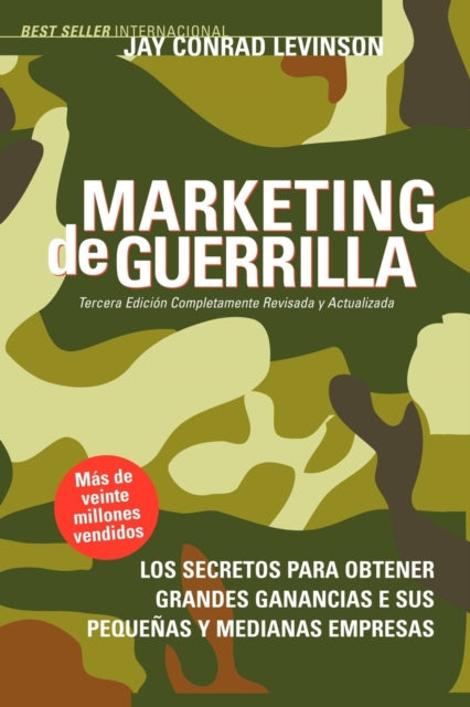 Book cover of: Marketing de Guerrilla. By: Jay Conrad Levinson