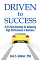 Book cover of: Driven to Success. By: Jane Goldner