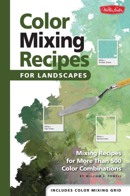 Book cover of: Color Mixing Recipes for Landscapes (Color Mixing Recipes)