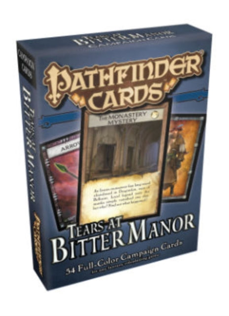 Book cover of: Pathfinder Campaign Cards: Tears at Bitter Manor