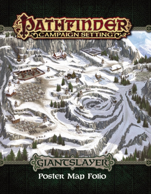 Book cover of: Pathfinder Campaign Setting: Giantslayer Poster Map Folio