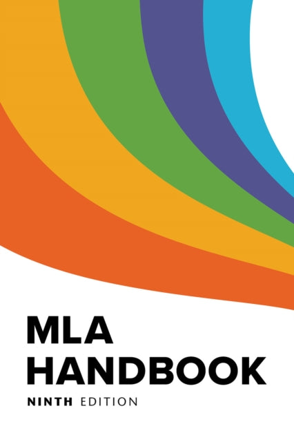 Book cover of: MLA Handbook. By: The Modern Language Association of America