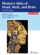 Book cover of: Rhoton's Atlas of Head, Neck, and Brain. By: Maria Peris-Celda