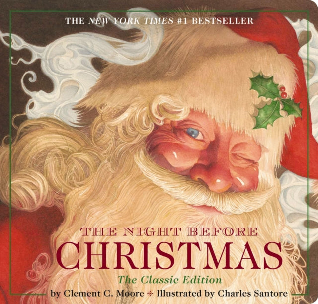 Book cover of: Night Before Christmas Board Book. By: SANTORE, CHARLES