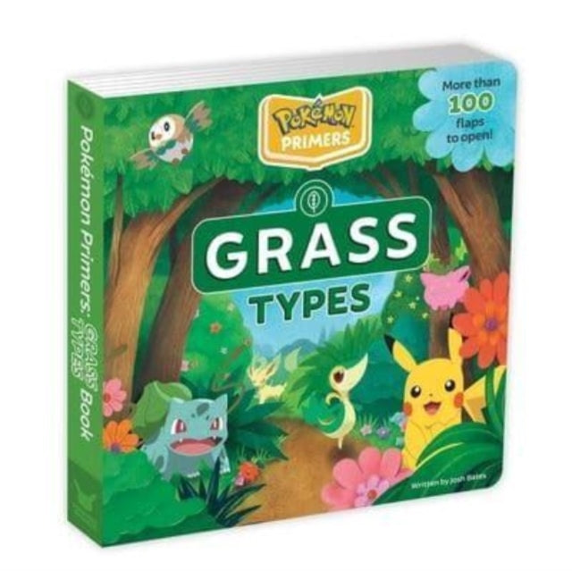 Book cover of: Pokemon Primers: Grass Types Book. By: Josh Bates