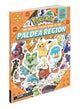 Book cover of: Pokemon the Official Sticker Book of the Paldea Region. By: Pikachu Pikachu Press