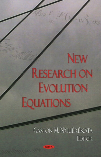 Book cover of: New Research on Evolution Equations