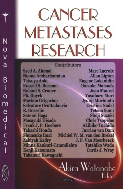 Book cover of: Cancer Metastases Research