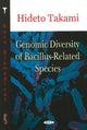 Book cover of: Genomic Diversity of Bacillus-Related Species. By: Hideto Takami