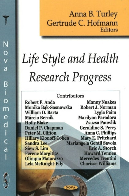 Book cover of: Life Style & Health Research Progress