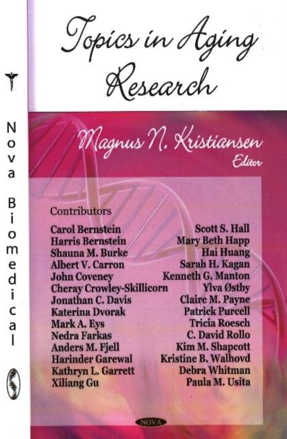 Book cover of: Topics in Aging Research