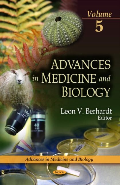 Book cover of: Advances in Medicine & Biology. By: Leon V. Berhardt