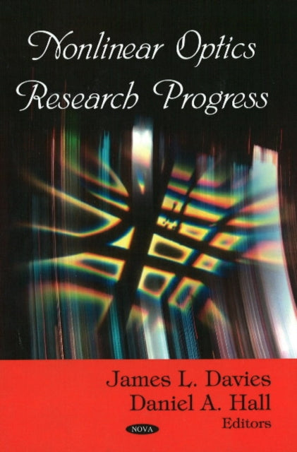 Book cover of: Nonlinear Optics Research Progress