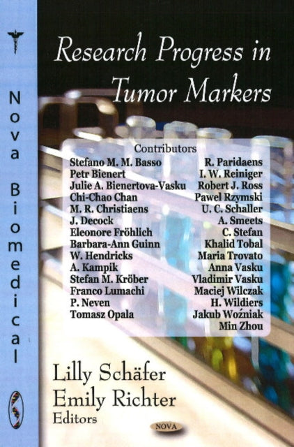 Book cover of: Research Progress in Tumor Markers